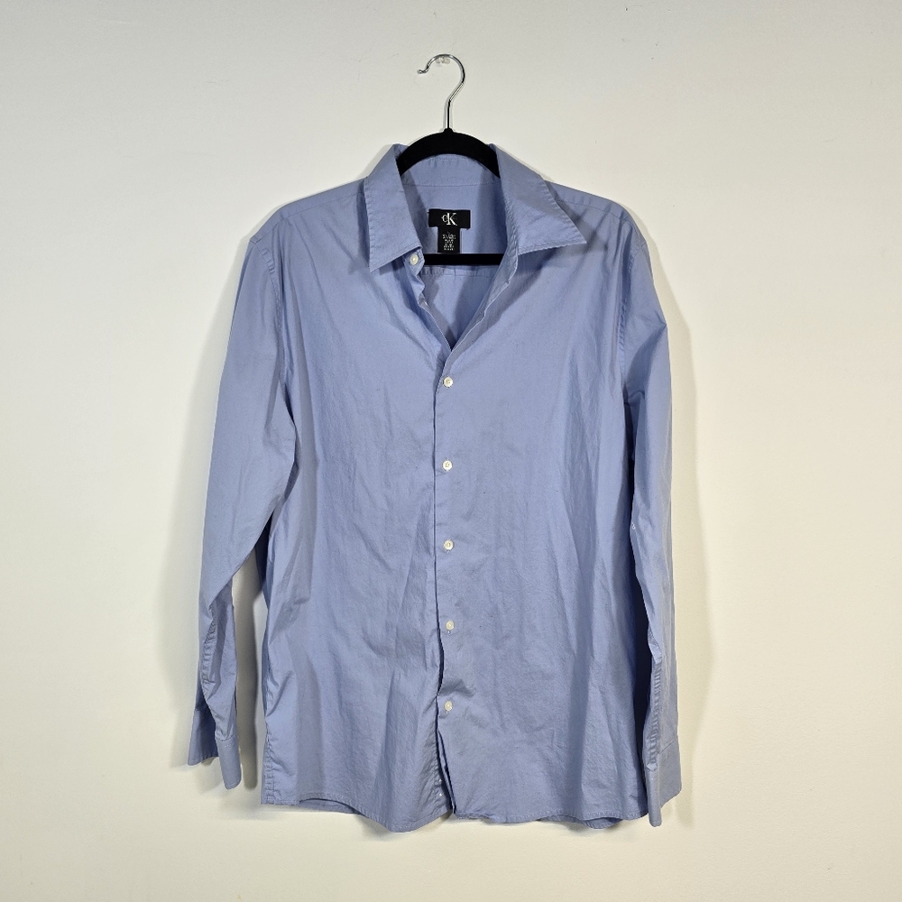 Calvin Klein Men's Light Blue Shirt